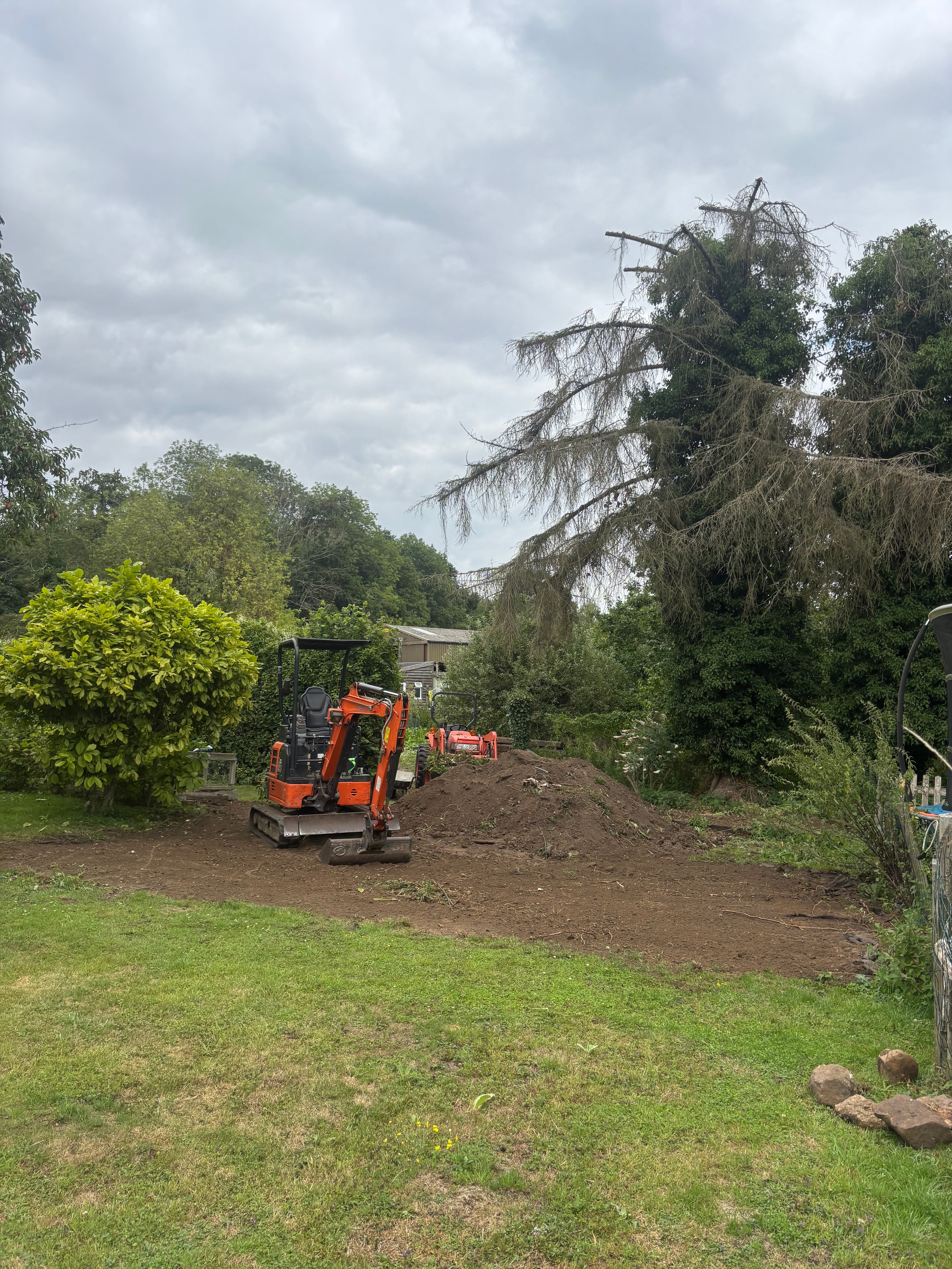 Groundworks and levelling